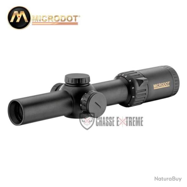 Lunette MICRODOT 1-8 x 24 Illumin�e- Fibre Optique