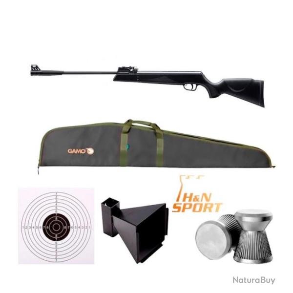 PACK2 CARABINE SEMI-AUTOMATIQUE GR1000X AREMIS/ZASDAR  (chargement autom.) Calibre 4,5 mm 19,9 Joul.