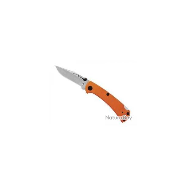 COUTEAU BUCK 112 SLIM PRO TRX G10 ORANGE