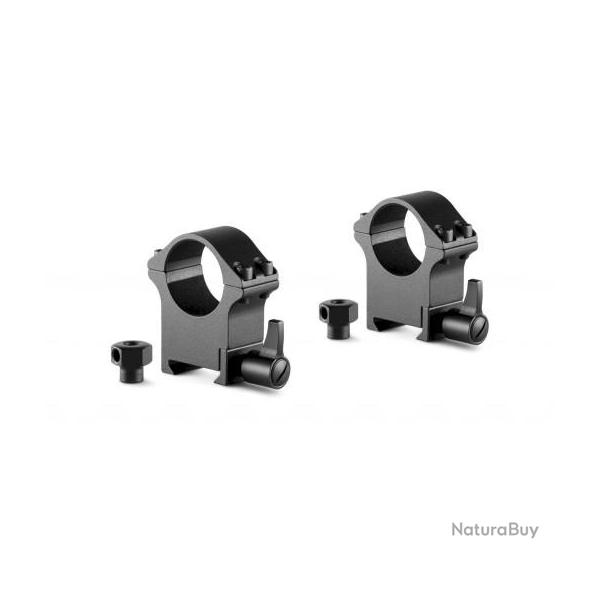 MONTAGE HAWKE PROFESSIONAL ACIER 25.4MM WEAVER HAUT