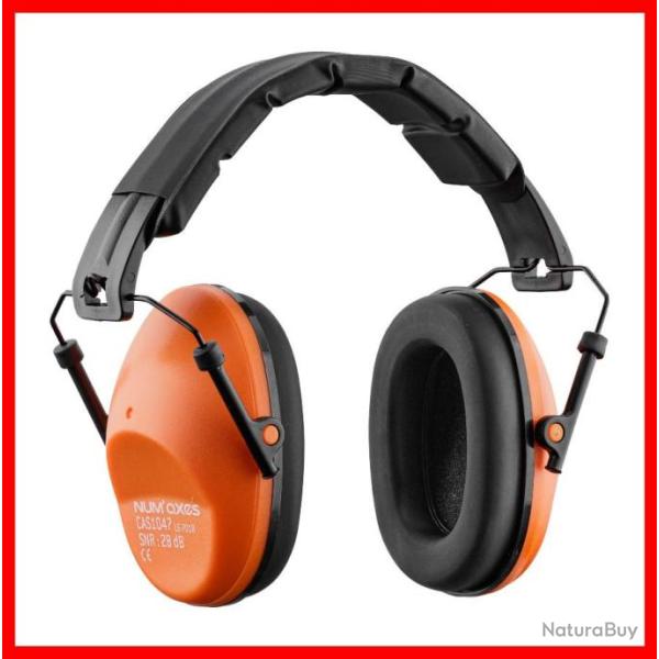 NUM'AXES CASQUE ANTIBRUIT PASSIF CAS1047 ORANGE