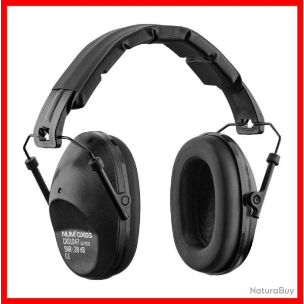 NUM'AXES CASQUE ANTIBRUIT PASSIF CAS1047 NOIR