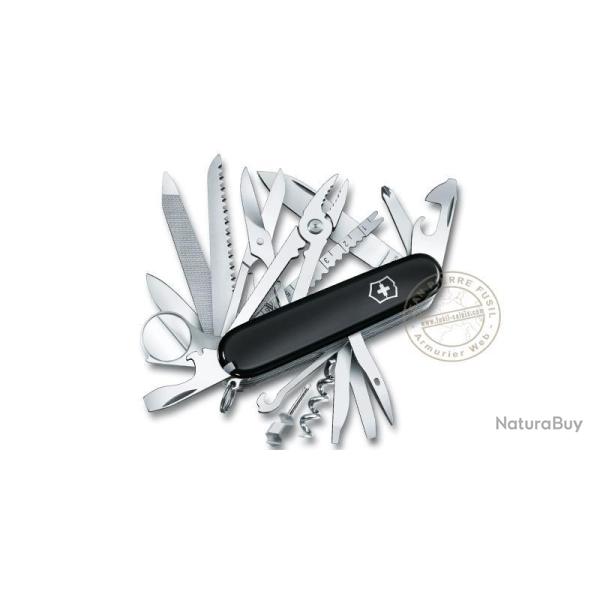 Couteau VICTORINOX - Swisschamp Noir