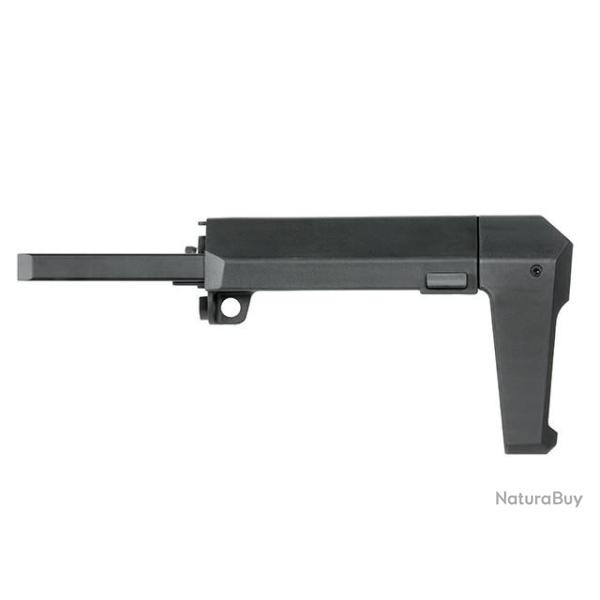 CROSSE TELESCOPIQUE PDW STOCK POUR AR15/M4 NOIR [DOUBLE EAGLE]