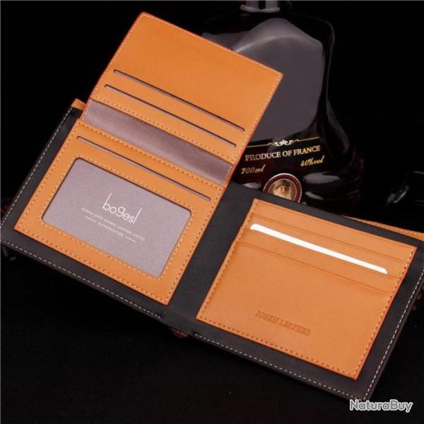 Portefeuille Bogesi Marron Clair