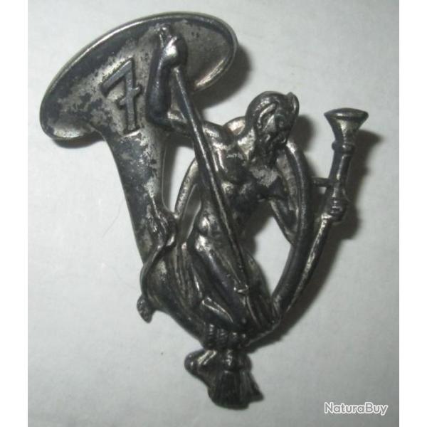 7� Bataillon de Chasseurs Alpins, retirage, anneaux A.B Paris