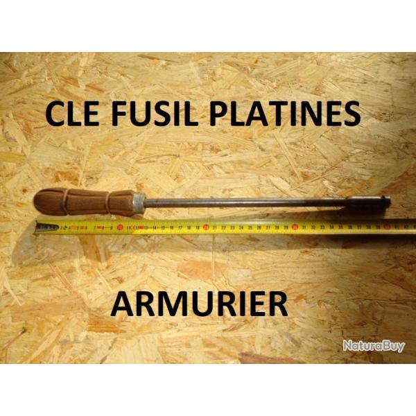 CLE FUSIL PLATINES diam�tre t�tons 1.60mm/ entraxe t�tons 6.20mm - VENDU PAR JEPERCUTE (D23B430)