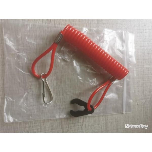 NEUF Cordon coupe circuit Yamaha hors bord tout modle TRANSPORT GRATUIT