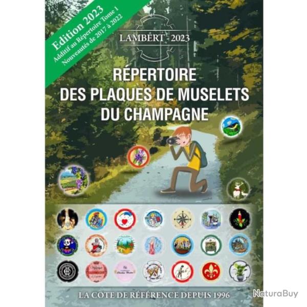 Rpertoire des plaques de muselets de Champagne ditions 2023
