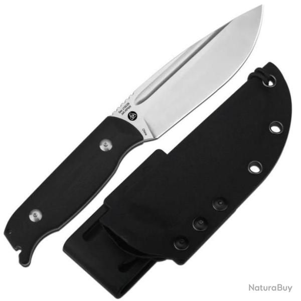 Couteau CJRB Hyperlite Black Lame Acier AR-RPM9 Manche G10 Eui Kydex J1922BBK