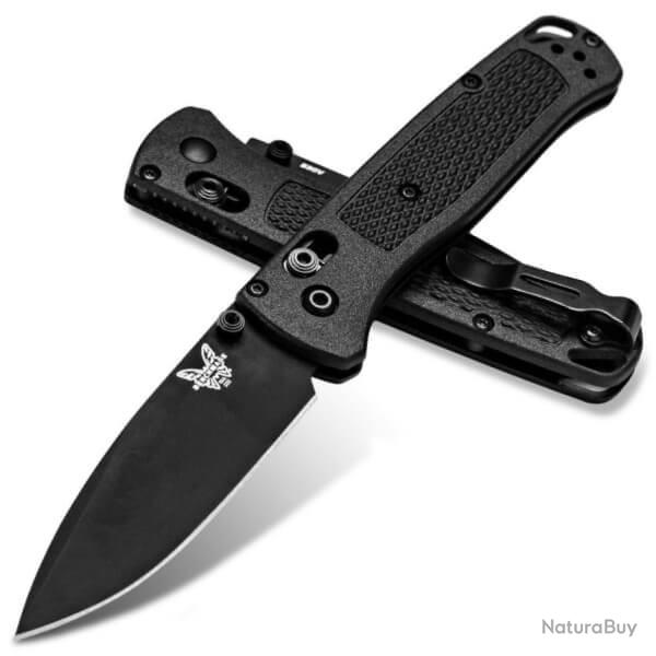 Couteau pliant Benchmade Bugout tout noir