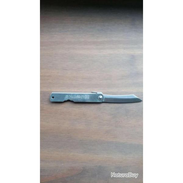 Couteau pliant Higonokami japonais Zenkou tout m�tal