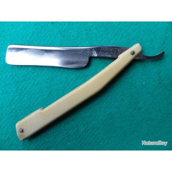 Rasoir de Barbier Solingen Berdoues.