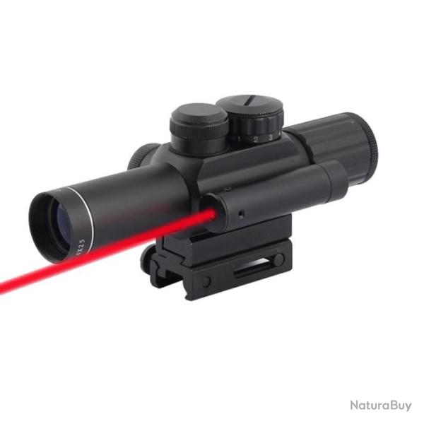 LUNETTE TACTICAL AVEC LASER