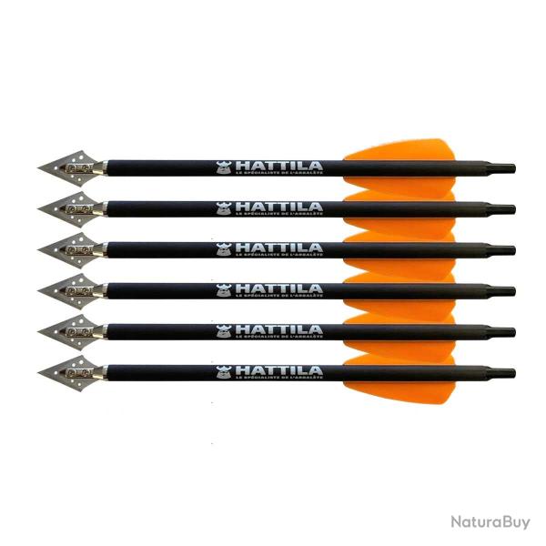 6 fl�ches de chasse pour Ek-Archery Cobra RX ADDER et Cobra R9