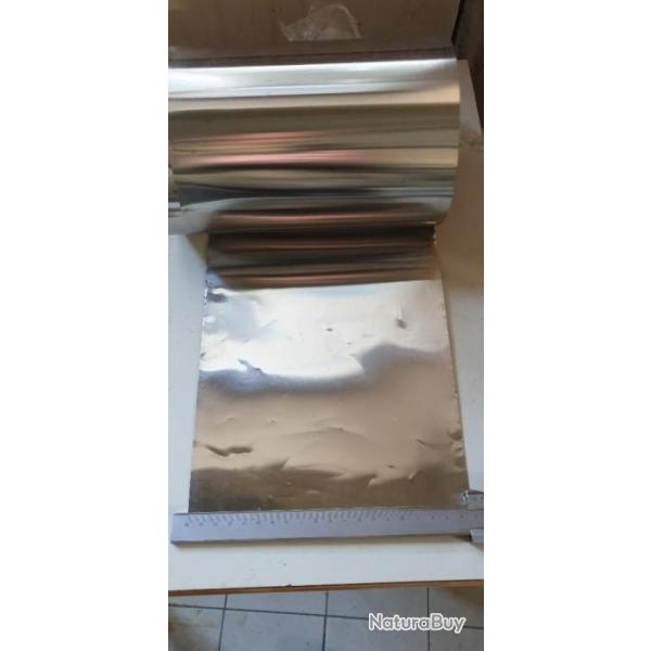 Feuillard, feuille d'acier inox pour la trempe des lames de couteau / traitement thermique