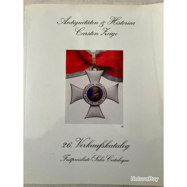 Album Antiquitten & Historica Carsten Zeige - 26 Verkaufskatalog