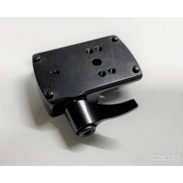 Montage acier amovible RUSAN QD  - pour Docter Sight / Leica & Clones - pour Rail Tikka T3/T3X