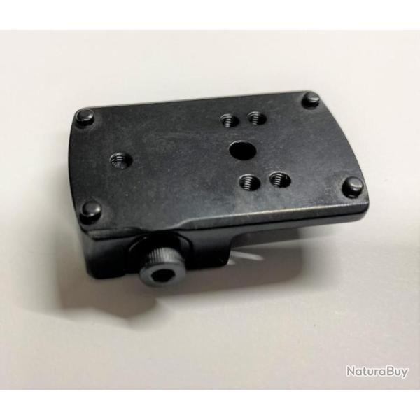 Montage acier � vis RUSAN - pour Docter Sight / Leica & Clones - pour Rail Tikka T3/T3X