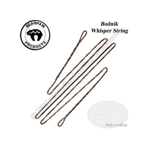BEARPAW Bodnik Whisper String corde traditionnelle hybride pour arc recurve 62" Pouces