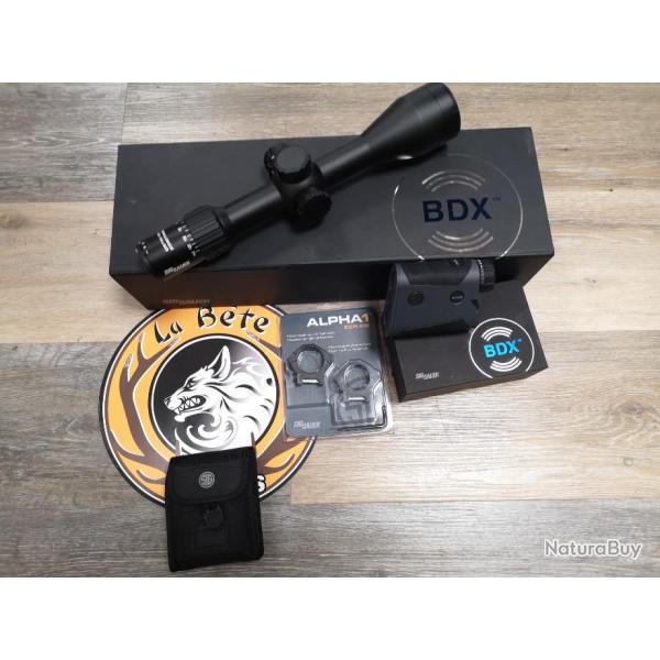 PACK SIG SAUER 4.5-14X50 + TELEMETRE KILO 1600 BDX + collier SIG