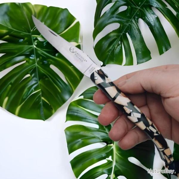 SUPERBE COUTEAU LAGUIOLE VILLAGE MAMMOUTH RESSORT SPIRALE GRANDE MOUCHE