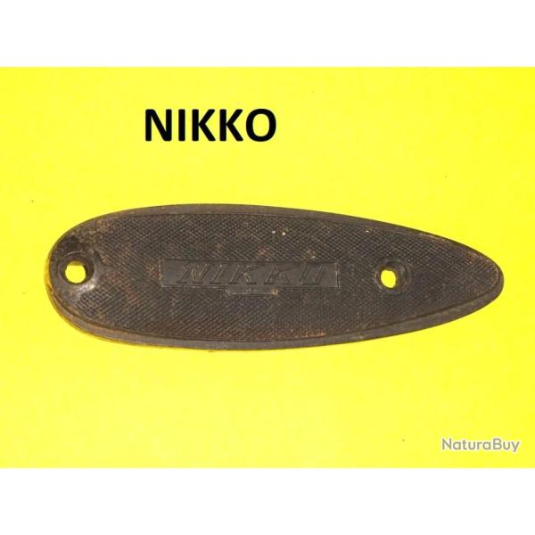 plaque de couche fusil NIKKO long 132.50mm larg 41.50mm entraxe 90mm - VENDU PAR JEPERCUTE (D23B452)