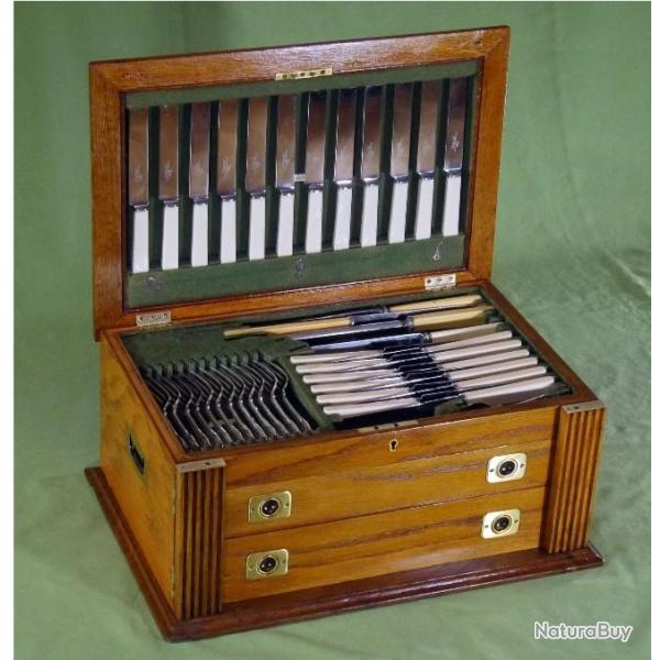 Couverts Art Nouveau King Pattern.