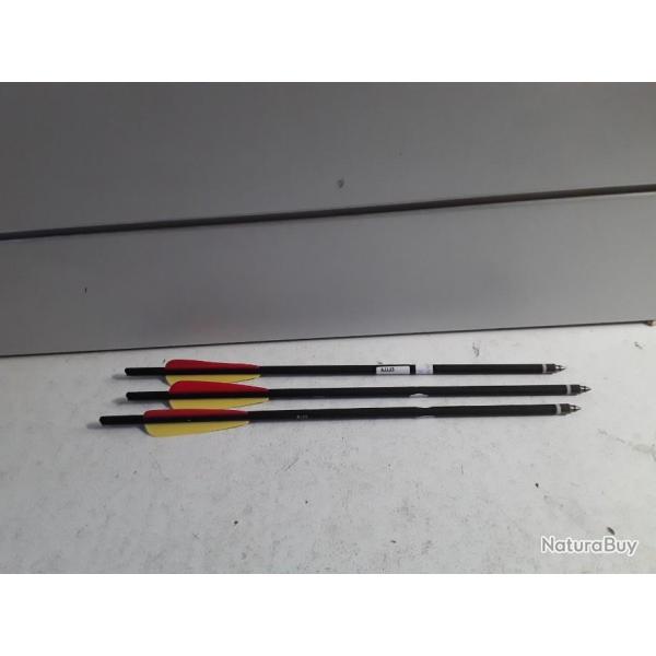 9177 LOT DE 3  TRAITS D'ARBALETE SHOOT AGAIN NEUF