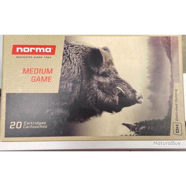 BALLES NORMA 30-06 PLASTIC POINT 11,7/180 gr