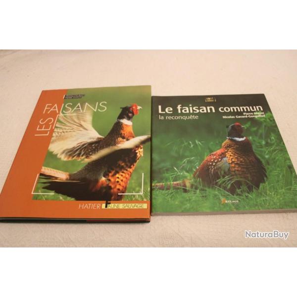 Lot 2 livres le faisan commun