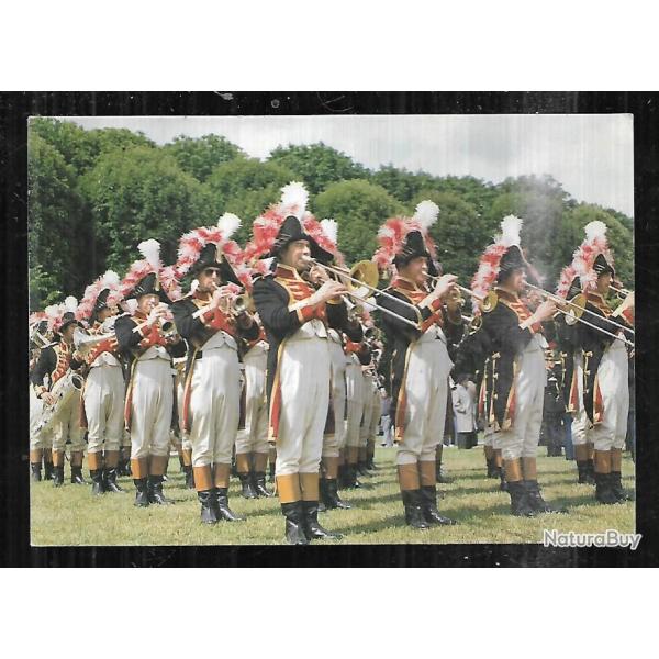 garde r�publicaine batterie fanfare en tenue empire carte postale moderne