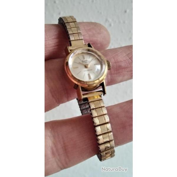 SANDOZ MONTRE M�CANIQUE POUR FEMME 17 RUBIS TR�S BON �TAT