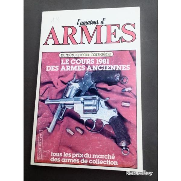 Le Cours des Armes Anciennes en 1981