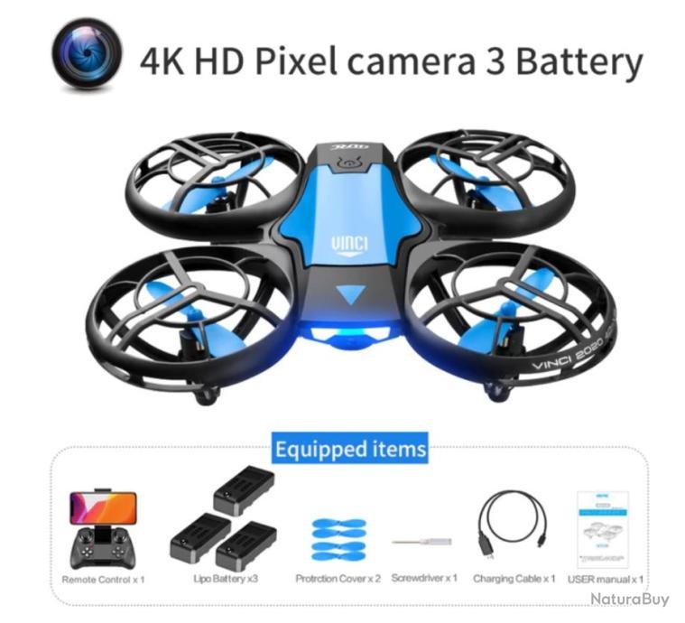 Daodian?4 axes drone avec camera 4k hd l900 pro avec 1 batt en ance