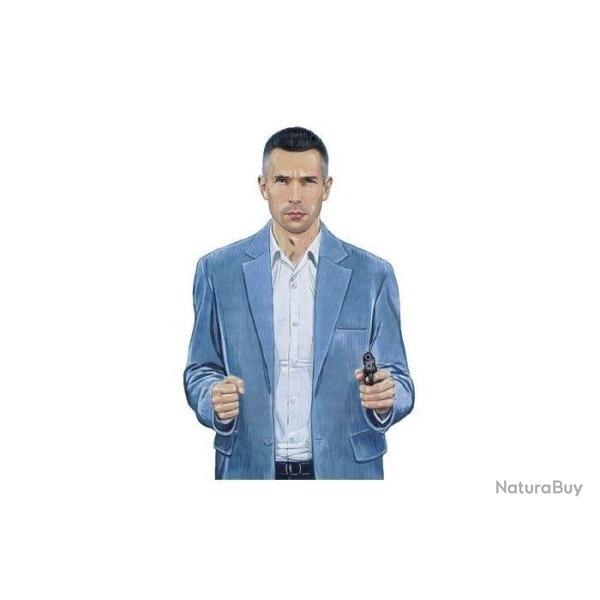 Cible Gravolux PJ Li�ges 88,5X63,5 cm papier � l'unit� 10 - 5