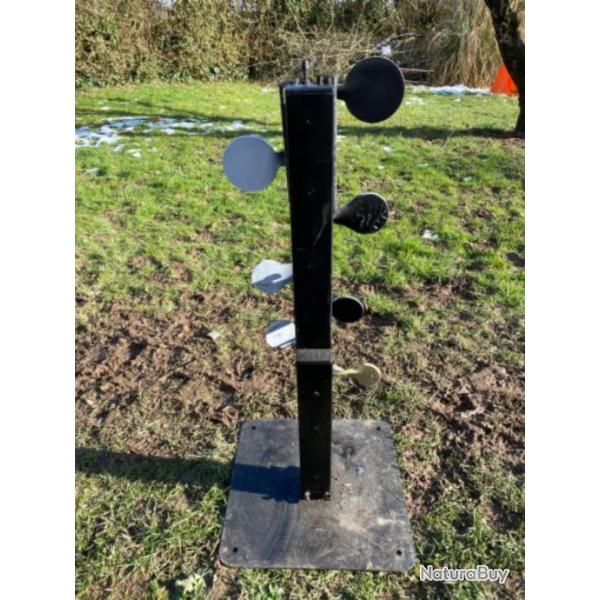 Totem de duel cible m�tallique