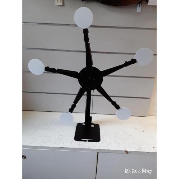 Cible Etoile 5 branches m�tallique 65Ccm