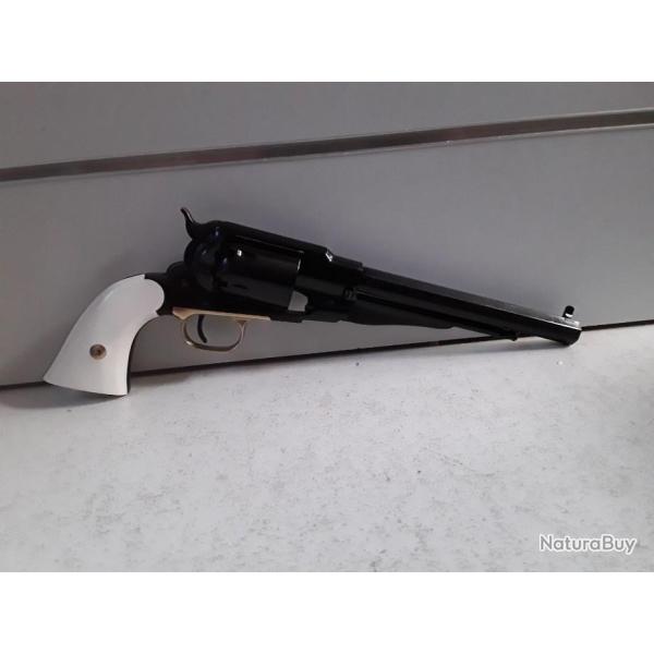 9186 REVOLVER POUDRE NOIR PIETTA 1858 NEW MODEL ARMY 44 STEEL FRAME POLYMER GRIP NEUF