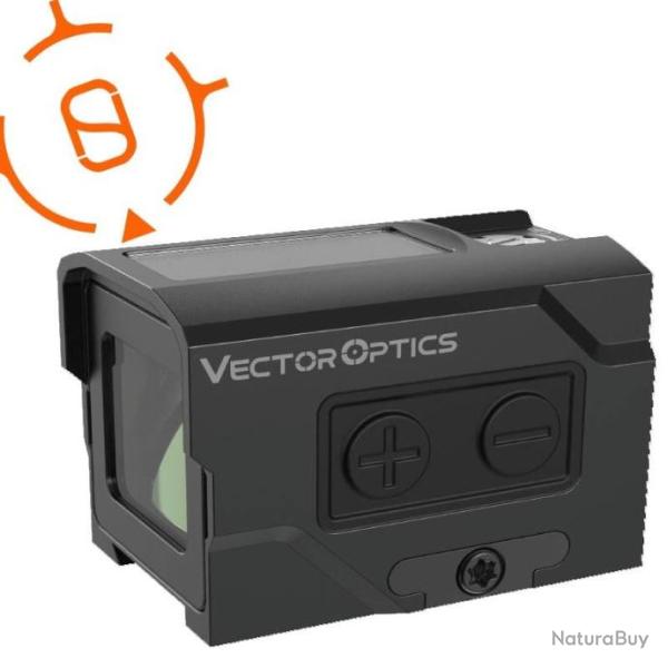 Frenzy Plus 1x18x20 Enclosed Sight Solar Power Multi-Reticle vector optics point rouge