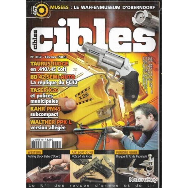 cibles 467 ppk l, fusil dragon 1777, le taurus, us m3, bd 42 , rolling block baby, pcg 5-1 a1,