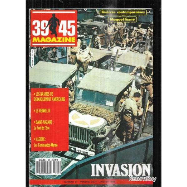 39-45 Magazine 24 alg�rie les commandos marine 4, navires de d�barquement am�ricains, stalingrad,