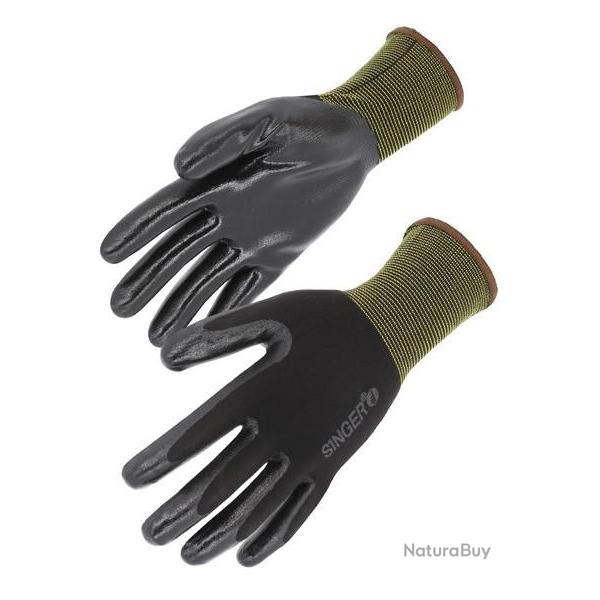 Gants enduit nitrile avec support polyamide Singer Safety NYM313NIB 7