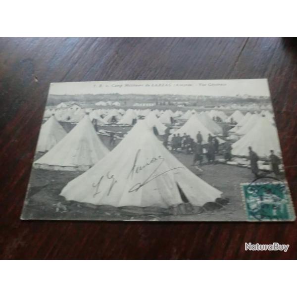 CP  Dpt  12  CAMP MILITAIRE DU LARZAC