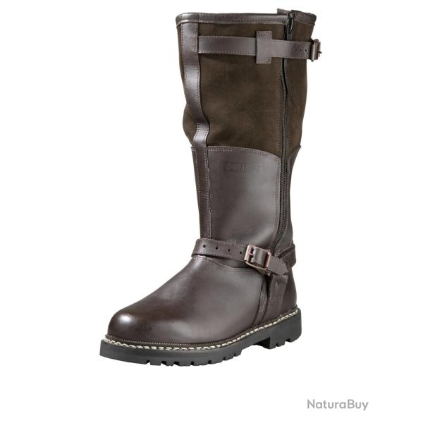 Botte de fourrure d'aviateur (Couleur: Brun fonc�, Taille: 40)