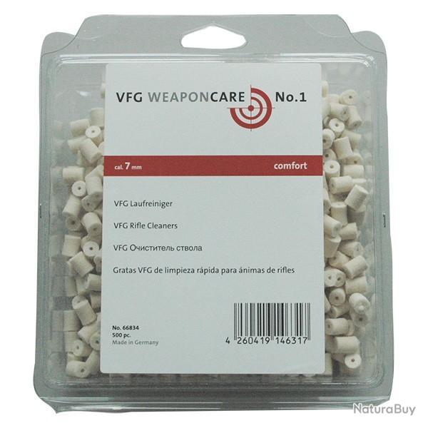 Tampons de nettoyage VFG confort cal.7MM bte de 500