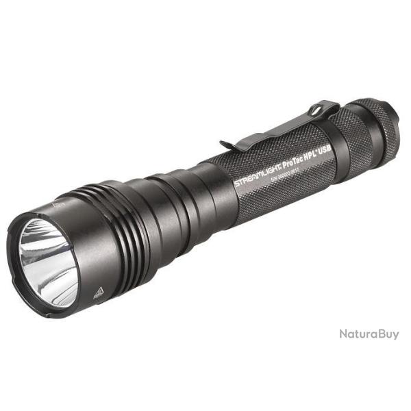 Lampe Streamlight HPL USB Avec cordon USB et tui - Noir