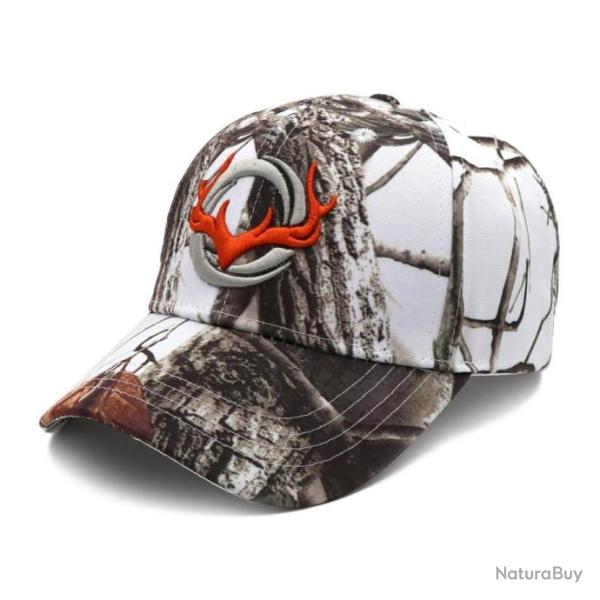 casquette chasse blanche