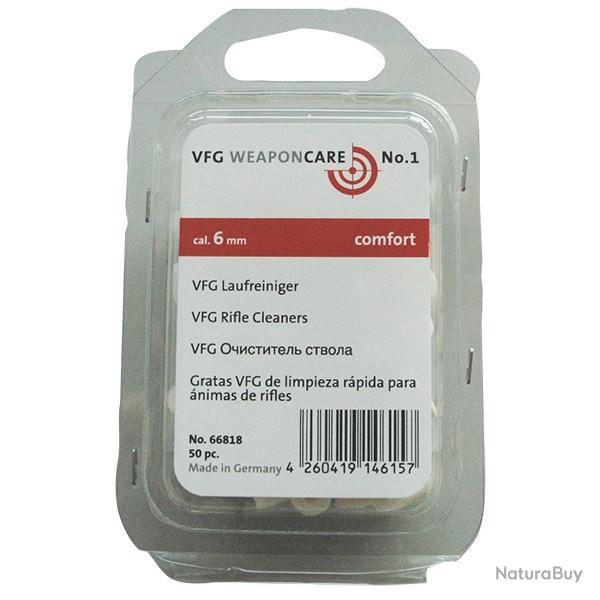 Boite de tampons de nettoyage VFG comfort cal.6mm par 50