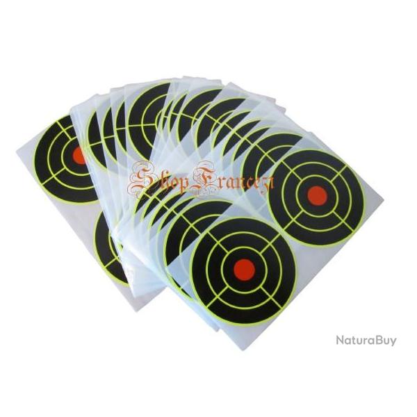 70 cibles a impact fluo  REF2